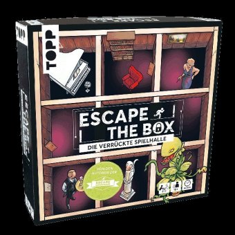 Escape The Box - Das verfluchte Herrenhaus: Das ultimative Escape-Room-Erlebnis als Gesellschaftsspi