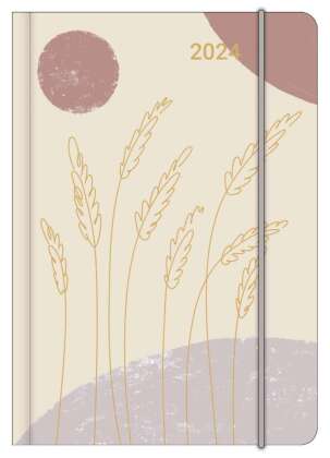 TIME 2024 - Diary - Buchkalender - Taschenkalender - 12x17