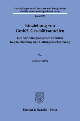 Einziehung von GmbH-Geschäftsanteilen