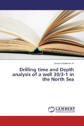 Drilling time and Depth analysis of a well 30/3-1 in the North Sea