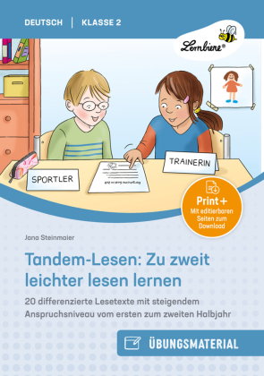 Tandem-Lesen: Zu zweit leichter lesen lernen