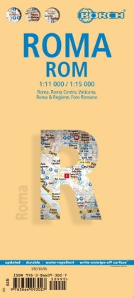 Borch Map Roma / Rom / Rome