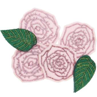 Filzstreu Rosen, 6 Stk