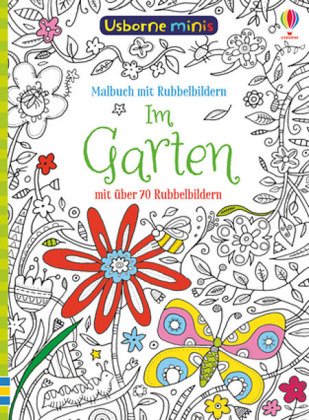Usborne Minis - Malbuch: Im Garten