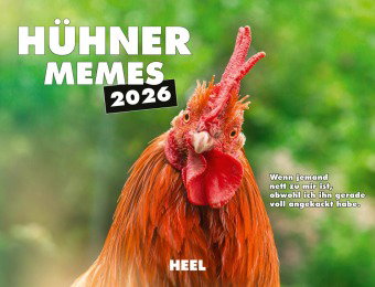 Kalender Hühner Memes 2026 Eintragkalender