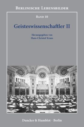 Geisteswissenschaftler II.. Bd.2