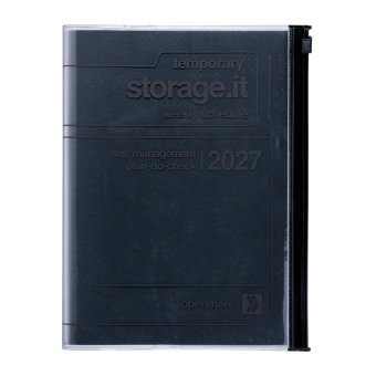 Mark's 2026/2027 Diary A5 Storage.it, Black