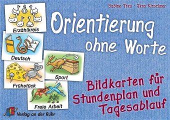 Bildkarten für Stundenplan und Tagesablauf