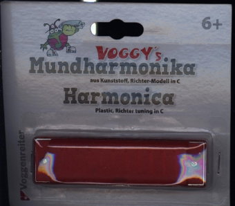 Voggy's Mundharmonika (Kunststoff-Kinder-Mundharmonika)