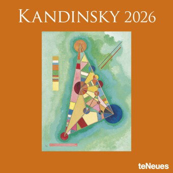 teNeues - Kandinsky 2026 - Kunst-Wandkalender 30x30 cm (30x60 cm geöffnet) | Broschürenkalender mit