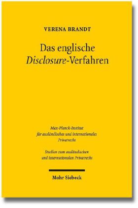 Das englische Disclosure-Verfahren