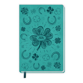 Trötsch Taschenkalender A7 Soft Touch Glück 2026