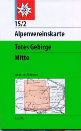Alpenvereinskarte Totes Gebirge Mitte