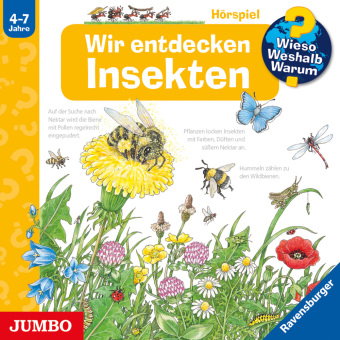 Wir entdecken Insekten, Audio-CD