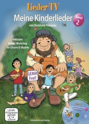 Lieder-TV: Meine Kinderlieder - Band 2 (mit DVD), m. 1 DVD-ROM. Bd.2