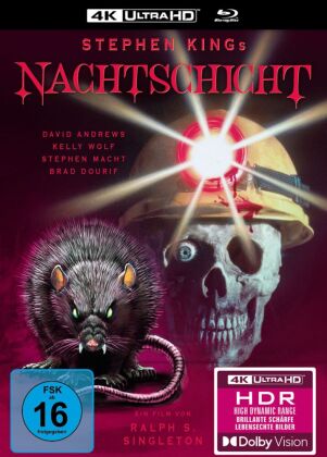 Stephen King's Nachtschicht (Stephen King's Graveyard Shift), 1 4K UHD-Blu-ray + 1 Blu-ray (2-Disc L