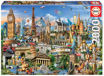 Wahrzeichen Europa (Puzzle)