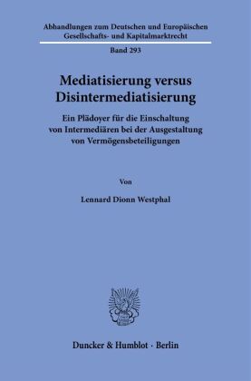 Mediatisierung versus Disintermediatisierung