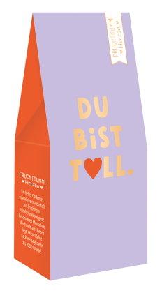 Fruchtgummi 70g Du bist toll.