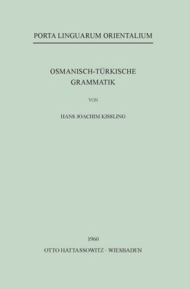 Osmanisch-Türkische Grammatik