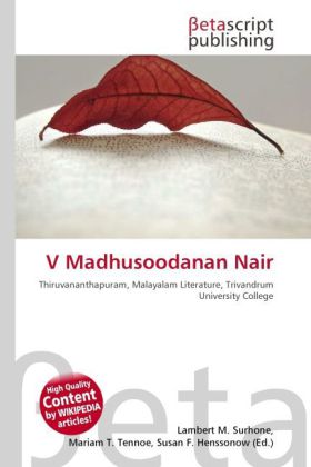 V Madhusoodanan Nair