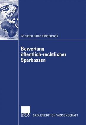Bewertung von öffentlich-rechtlichen Sparkassen