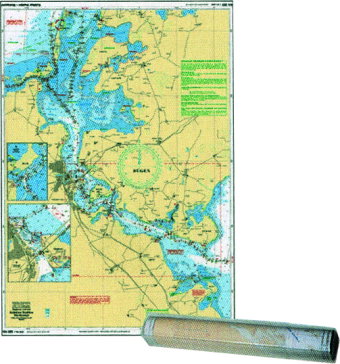 Einzelkarte Kubitzer Bodden - Strelasund / Strelasund Süd (Ausgabe 2026)