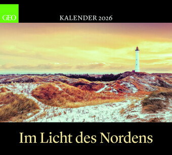 GEO - Im Licht des Nordens 2026 - Wandkalender 50x45 cm, Poster-Kalender mit Polarlichtern & Nordlan