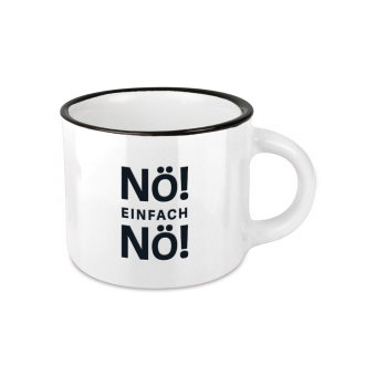 Espresso-Tasse Vintage Nö!