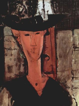Amadeo Modigliani - Dame mit Hut - 1.000 Teile (Puzzle)