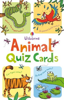 Animal Quiz Cards