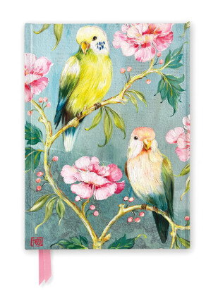 Premium Notizbuch DIN A5: Sophie Adde, Zwei Sittiche