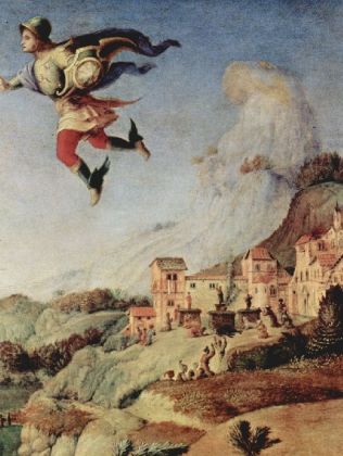 Piero di Cosimo - Perseus befreit Andromeda, Detail: Perseus - 500 Teile (Puzzle)