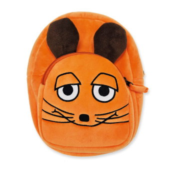 TRÖTSCH - Die Maus Plüsch-Rucksack Rucksack aus Plüsch | Ab 3 Jahren