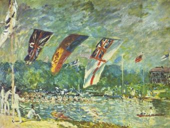 Alfred Sisley - Regatta in Molesey - 1.000 Teile (Puzzle)