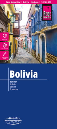 Reise Know-How Landkarte Bolivien / Bolivia (1:1.300.000)