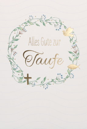 Alles Gute zur Taufe