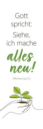 Jahreslosung 2026 - Lesezeichen (10er-Set)