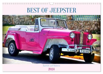 BEST OF JEEPSTER - Rarität auf Rädern (Wandkalender 2024 DIN A3 quer), CALVENDO Monatskalender