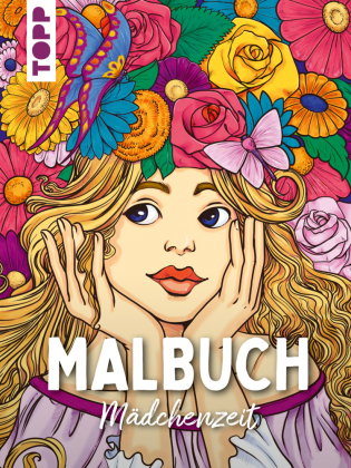 Malbuch Mädchenzeit