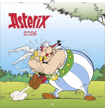 N Neumann - Asterix 2026 - Wandkalender Broschürenkalender 30x30 cm (offen 30x60 cm) mit 12 Monatsbl