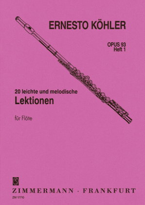 20 leichte und melodische Lektionen. H.1