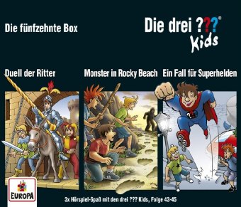 Die drei ??? Kids 3er Box. Box.15, 3 Audio-CDs