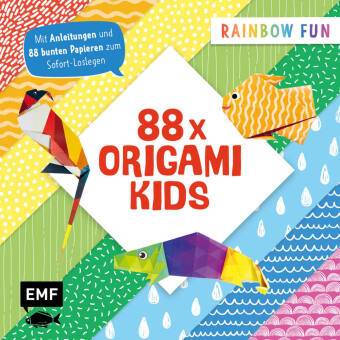 88 x Origami Kids - Rainbow Fun