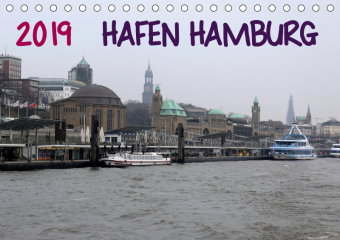 Hafen Hamburg 2019 (Tischkalender 2019 DIN A5 quer)