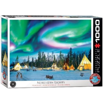 Nordlicht - Yellowknife (Puzzle)