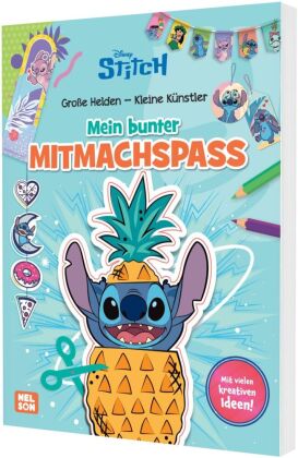 Disney Kreative Beschäftigung: Stitch: Mein bunter Mitmachspaß