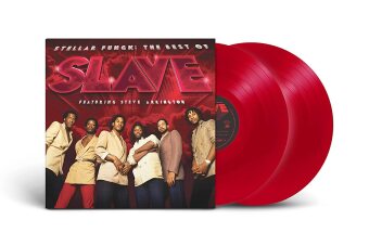 Stellar Fungk: The Best of Slave featuring Steve Arrington - Ruby Red Vinyl, 2 Schallplatte (COLOURE