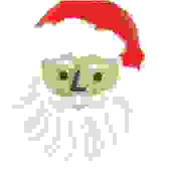 Serviette Weihnachtsmann, FSC MIX