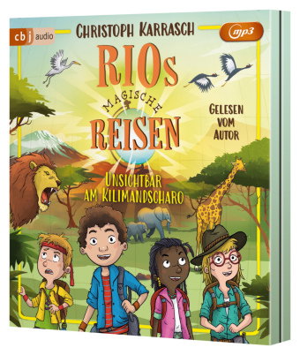 Rios magische Reisen - Unsichtbar am Kilimandscharo, 1 Audio-CD, 1 MP3